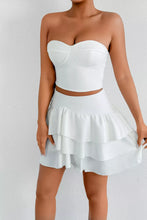 Tube Top and Ruffle Layered Skirt Set - Sun Imperial (photo 5)