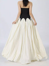 Two Tone Tube Maxi Dress - Sun Imperial (photo 5)