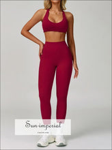 2–3pcs Women’s Yoga Suit Sportswear Set – Push-up Fitness Outfit 2pcs yoga set, 3pcs outfit, fitness wear women, gym outfit high waist