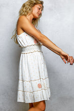 Women's Floral Embroidered Tassel Mini Dress - Sun Imperial product photo 3