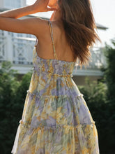 Floral Print Ruffle Tiered Mini Dress - Sun Imperial (photo 4)