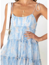 Floral Print Ruffle Tiered Mini Dress - Sun Imperial (photo 8)