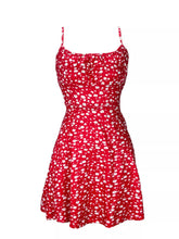 Floral Print Tie Strap Mini Dress - Sun Imperial (photo 10)