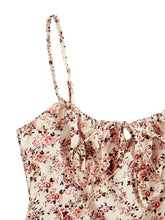 Women's Floral Print Tie Strap Mini Dress - Sun Imperial product photo 22