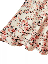 Women's Floral Print Tie Strap Mini Dress - Sun Imperial product photo 23