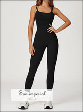 Women's One-Piece Gym and Yoga Jumpsuit - Sun Imperial product photo 15