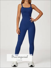 Women's One-Piece Gym and Yoga Jumpsuit - Sun Imperial product photo 19
