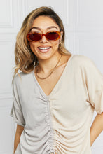 Women's Oval Full Rim Sunglasses - Sun Imperial product photo 3