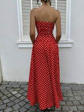 Polka Dot Strapless Maxi Dress - Sun Imperial (photo 3)