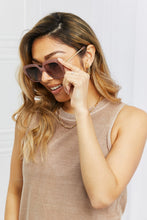 Women's Square Metal-Plastic Hybrid Temple Sunglasses - Sun Imperial product photo 6
