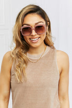 Women's Square Metal-Plastic Hybrid Temple Sunglasses - Sun Imperial product photo 7