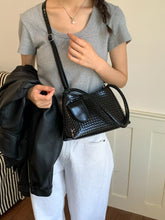 Woven-Texture Shoulder Bag - Sun Imperial product photo 1