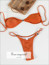 Wrap-Around Bikini Set with Center Ring - Sun Imperial product photo 3