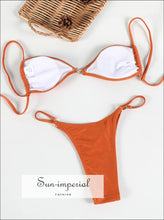 Wrap-Around Bikini Set with Center Ring - Sun Imperial product photo 4