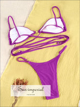 Wrap-Around Bikini Set with Center Ring - Sun Imperial product photo 6