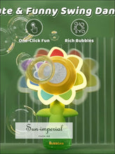 Sunflower Bubble Machine Toy – 3 Speed Automatic Blower with Night Lig automatic bubble maker, bath machine, machine toy, kids outdoor toy