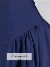 Sweetheart Neck Ruched Midi Dress Sun-Imperial United States
