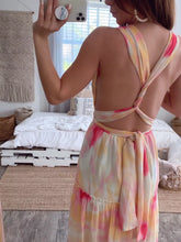 Tie Dye Tiered Maxi Dress - Sun Imperial (photo 4)