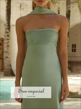Tube Mermaid Maxi Dress Sun-Imperial United States
