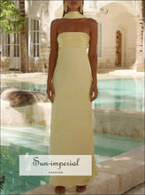 Tube Mermaid Maxi Dress Sun-Imperial United States