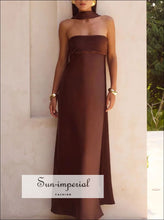 Tube Mermaid Maxi Dress Sun-Imperial United States