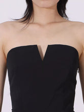 Two Tone Tube Maxi Dress - Sun Imperial (photo 6)