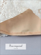 White Lace V-neck Sling Mini Dress casual event dress, feminine mini fitted lace party dress Sun-Imperial United States