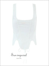 White Puff Sleeve Crop Top and Ball Gown Skirt Two-piece Set ball gown skirt, casual two piece outfit, coordinated set women, cotton blend