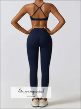 Women’s Sportswear Yoga Set – Fitness Bra Crop Top & Leggings Workout Outfit (2/3pcs) athletic wear women, fitness crop top set, gym