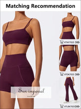 Women’s Two-piece Gym Workout Set – Sports Bra & Shorts Yoga activewear set women, gym wear nylon spandex sportswear, quick dry workout