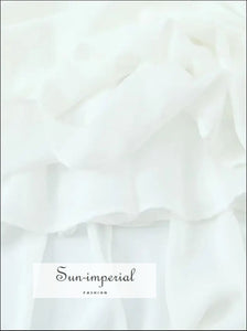 Women’s A-line Midi Dress with Center Bow Detail A-Line With Sun-Imperial United States