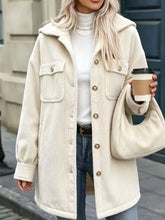 Women's Corduroy Button-Front Pocket Jacket - product photo 1