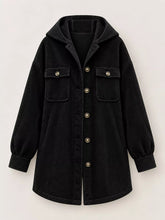 Women's Corduroy Button-Front Pocket Jacket - product photo 7