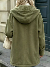 Women's Corduroy Button-Front Pocket Jacket - product photo 14