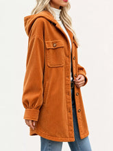 Women's Corduroy Button-Front Pocket Jacket - product photo 26