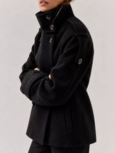 Women's Double-Breasted Belted Lined Coat - product photo 10