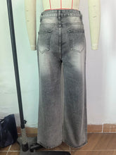 Women's High-Waist Distressed Wide-Leg Jeans - product photo 15