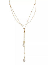 Women's Layered Y-Shaped Synthetic Pearl Pendant Necklace - product photo 5