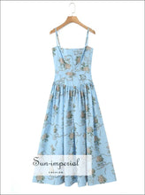 Women’s Long Sling Floral Dress Sun-Imperial United States
