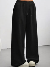 Women's Mid-Rise Wide-Leg Drawstring Pants - product photo 7