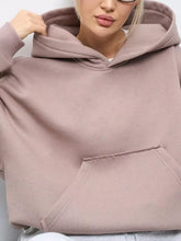 Women's Oversized Drop Shoulder Kangaroo Pocket Hoodie - product image 9