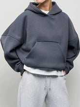 Women's Oversized Drop Shoulder Kangaroo Pocket Hoodie - product image 15