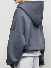 Women's Oversized Drop Shoulder Kangaroo Pocket Hoodie - product image 17