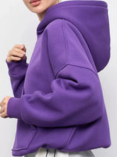 Women's Oversized Drop Shoulder Kangaroo Pocket Hoodie - product image 20