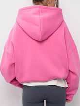 Women's Oversized Drop Shoulder Kangaroo Pocket Hoodie - product image 37