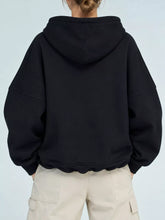 Women's Oversized Drop Shoulder Kangaroo Pocket Hoodie - product image 43