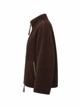 Women's Oversized Sherpa Fleece Zip-Up Jacket - product photo 16