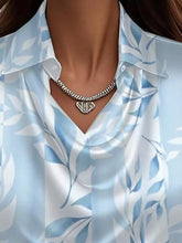 Women's Plus Size Satin Cowl-Neck Blouse - product photo 19