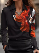 Women's Plus Size Satin Cowl-Neck Blouse - product photo 21