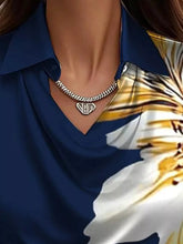Women's Plus Size Satin Cowl-Neck Blouse - product photo 25